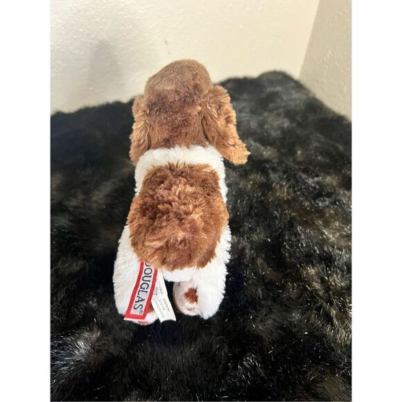 Douglas Cuddle Toys 8" Flair Springer Spaniel dog # 4016 Stuffed Animal Toy - Picture 2 of 4